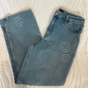Hollister Light Blue High-Rise Jeans